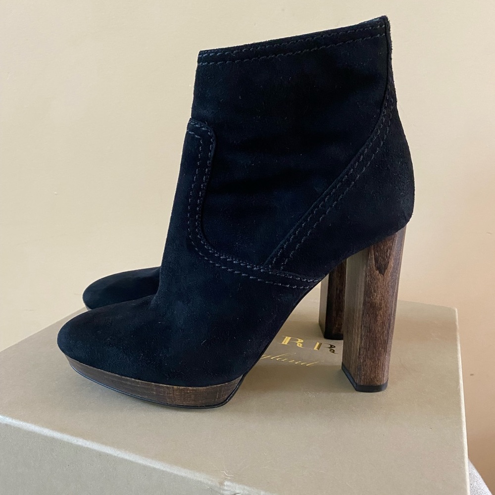 Burberry Suede Ankle Boots